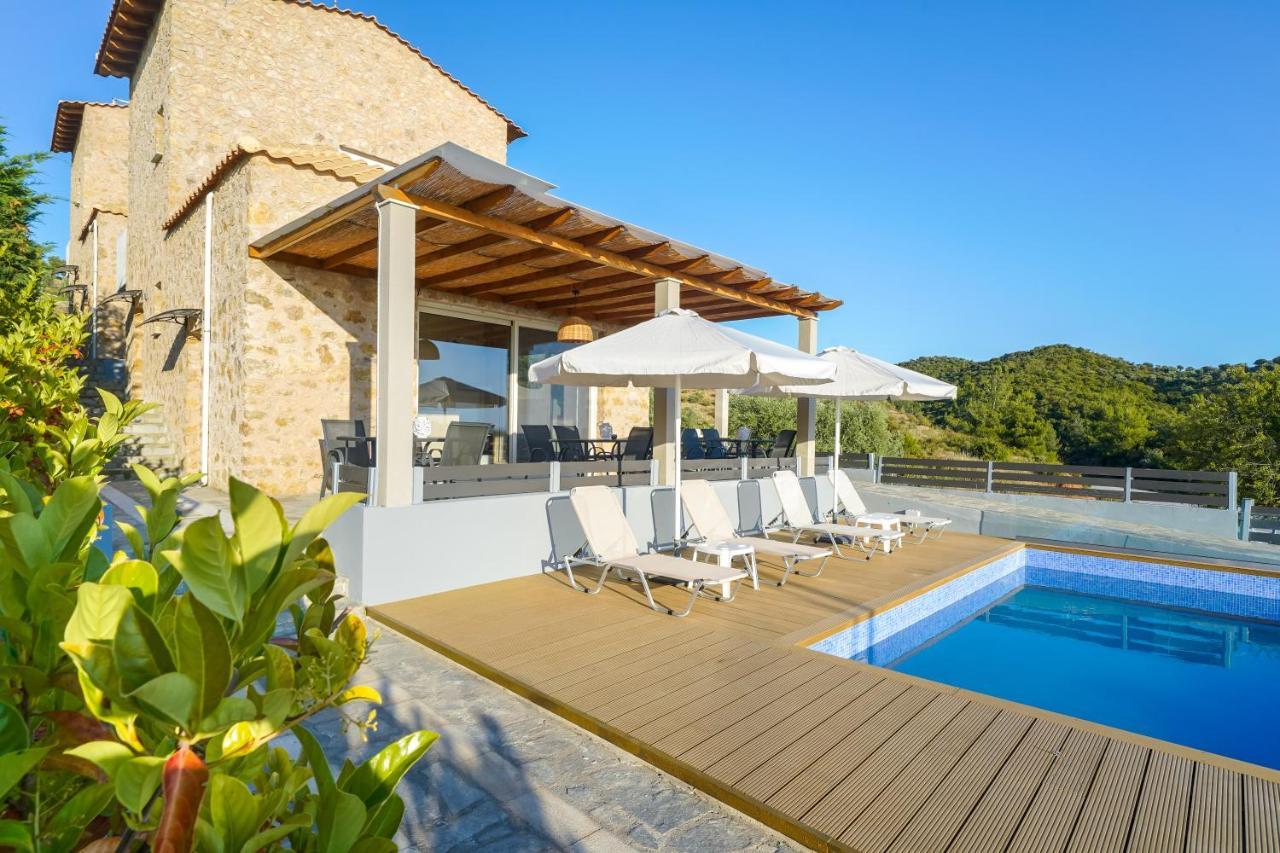 Mare Pedra Villas Skála Marión Eksteriør bilde
